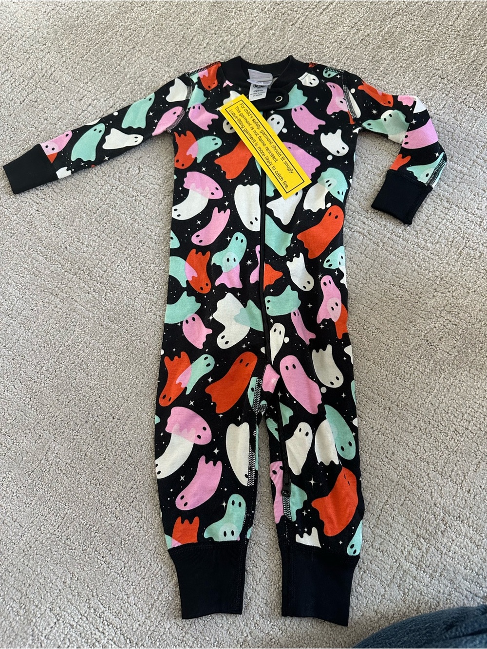 NWT Hanna Andersson Halloween Ghost Sleeper pajamas